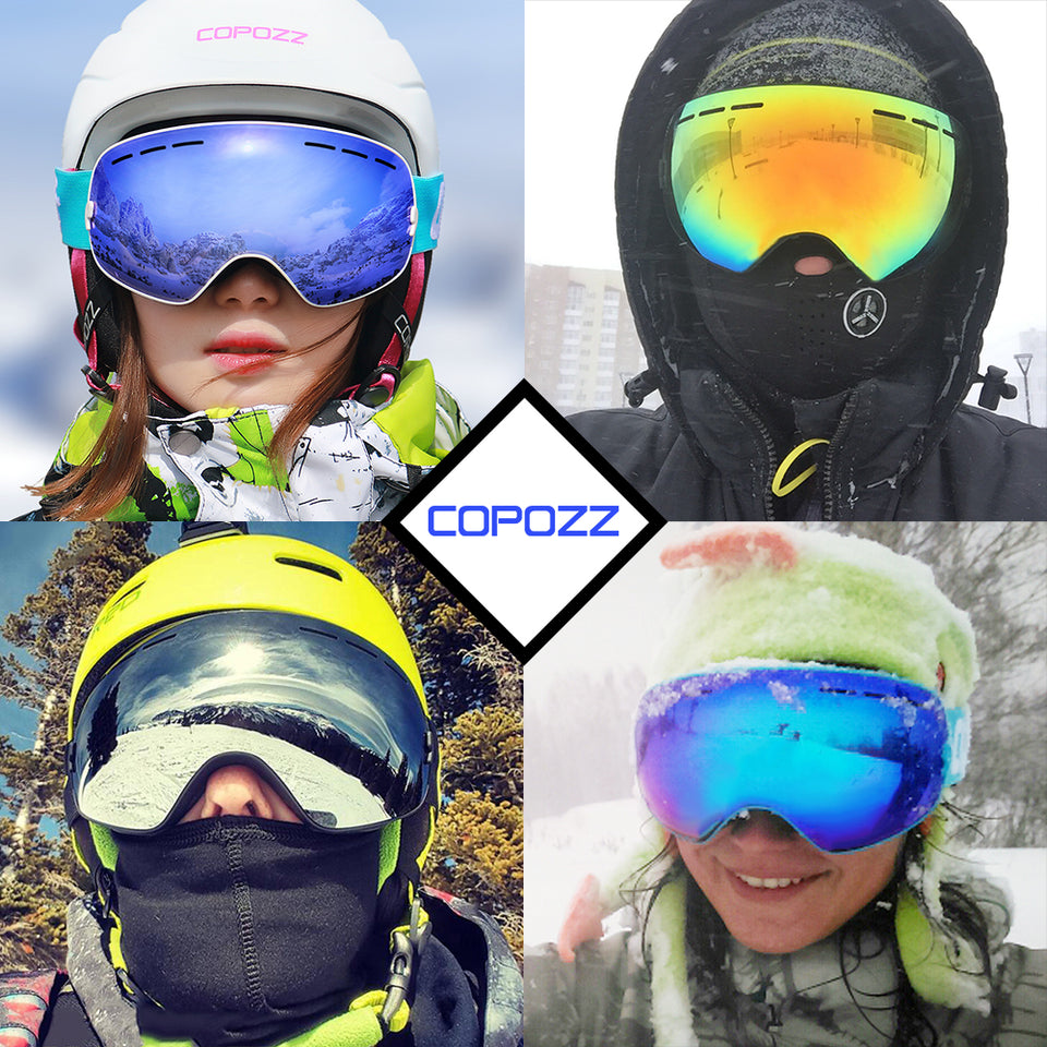 Copozz Double Layer Snow Goggles