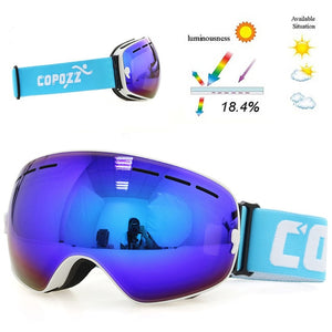 Copozz Double Layer Snow Goggles