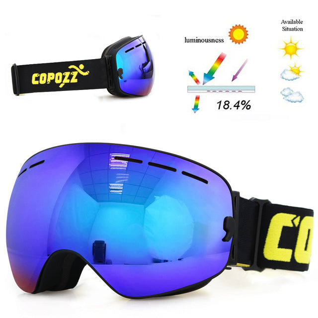 Copozz Double Layer Snow Goggles