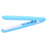 Mini  Ceramic Electronic Hair Straightener Iron Chapinha Straightening Corrugated Irons Hair Crimper Styling Tools 220V