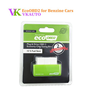 New EcoOBD2 Benzine Gasoline Cars Economy Chip Tuning Box Plug and Drive Eco OBD2 Interface 15% Fuel Save