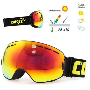 Copozz Double Layer Snow Goggles