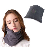 Comfoft Scarf Travel Pillow Cushion Portable Airplane Head Rest Nap Sleep Massage Support Headres Memory Textile plane