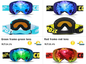 Copozz Double Layer Snow Goggles