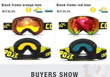 Copozz Double Layer Snow Goggles