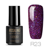 ROSALIND Gel Varnish Nail Polish All For Manicure Set 7ML Semi Permanent Vernis UV Base Coat Nails Art Gel Nail Polish Lacquer