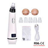 Blackhead Remover Face Clean Pore Vacuum Acne Pimple Removal Vacuum Suction Facial Diamond Dermabrasion Tool Machine Skin Care