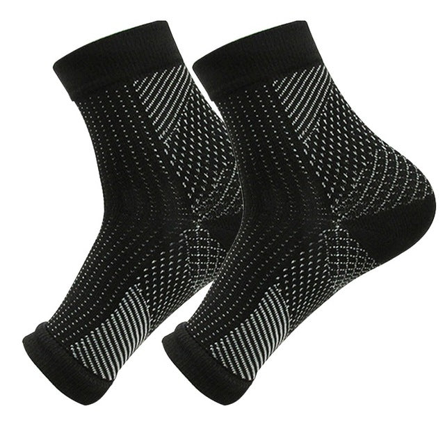 Foot angel anti fatigue compression foot sleeve Support Socks Men Brace Sock DropShipping